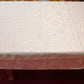 Vintage Holiday at Home Christmas Carol Damask Rectangle Tablecloth White Berry Leaves Noel Design Polyester 60 x 84-NIP