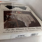 Vintage Nottingham Lace Rectangle Floral White Cotton Tablecloth The Black Tie Collection Wrinkle Free Soil Release-USA-52 x 70 –NOS-NIB