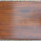 Antique Vintage Old Oval Table SOLID Carved Mahogany Wood Wooden Victorian Side End Accent Foyer Sofa Lamp Stand Glass Top