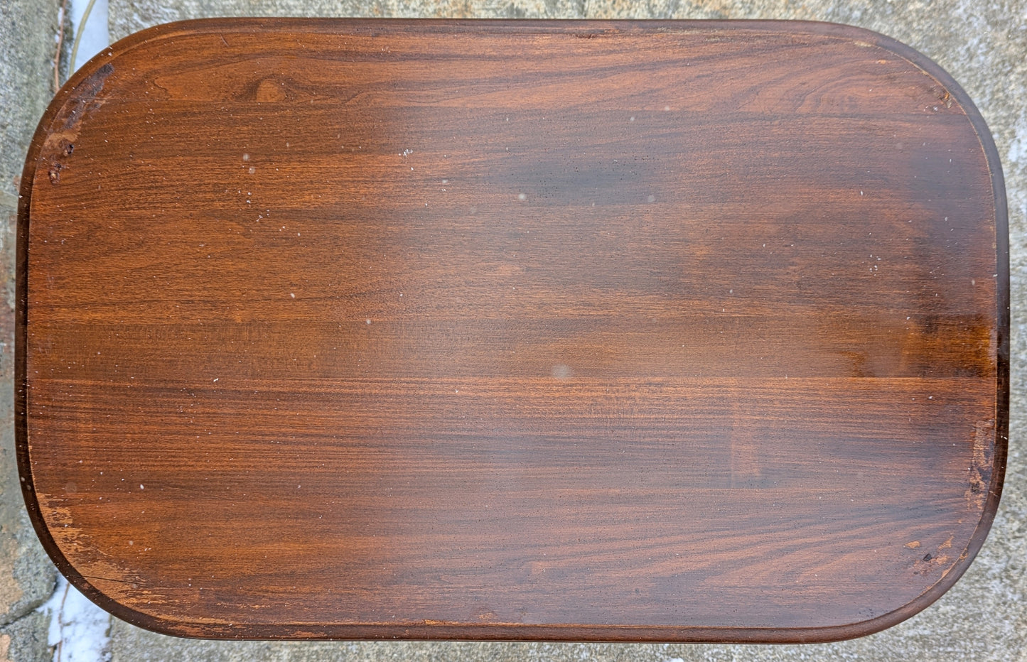 Antique Vintage Old Oval Table SOLID Carved Mahogany Wood Wooden Victorian Side End Accent Foyer Sofa Lamp Stand Glass Top