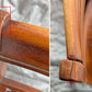 Vintage Antique "J.B. Van Sciver Co." Old Reclaimed Salvaged SOLID Hard Wood Wooden Dining Room Set Chairs Table Leaf