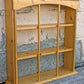20"H Vintage Old Reclaimed Salvaged SOLID Pine Wood Wooden Wall Mounted Mount Shelf Shelves Cupboard Shelving 3 Tier