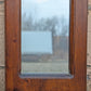 11"x24" Vintage Antique Old Reclaimed Salvaged SOLID Wood Wooden Hanging Wall Mirror Shaving Box Compartment Holder Glass