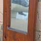 11"x24" Vintage Antique Old Reclaimed Salvaged SOLID Wood Wooden Hanging Wall Mirror Shaving Box Compartment Holder Glass