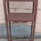 Vintage Antique Old Reclaimed Salvaged SOLID Wood Wooden End Side Hall Shelf Accent 2 Tier Table Plant Lamp Stand