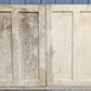 Pair 47"x33" Antique Vintage Old Reclaimed Salvaged SOLID Wood Wooden Cabinet Pantry Door 2 Raised Panels