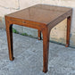Vintage Antique Old Reclaimed Salvaged Henredon SOLID Mahogany Wood Wooden Side End Hall Table Night Stand Shelf Drawer