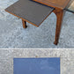 Vintage Antique Old Reclaimed Salvaged Henredon SOLID Mahogany Wood Wooden Side End Hall Table Night Stand Shelf Drawer
