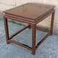 Vintage Antique Old Reclaimed Salvaged Henredon SOLID Mahogany Wood Wooden Side End Hall Table Night Stand Shelf Drawer