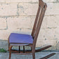 Antique Vintage Old Reclaimed Salvaged SOLID Oak Wood Wooden Child Children Adult Kid Porch Patio Foyer Sunroom Knitting Rocking Rocker Chair