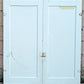 2 Pairs Available 41"x59" Antique Vintage Old Reclaimed Salvaged SOLID Wood Wooden Cabinet Pantry Door Single Flat Recessed Panel
