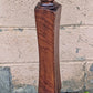 Vintage Antique Old Reclaimed Salvaged SOLID Circular Wood Wooden Lamp Plant End Side Hall Table Stand Shelf