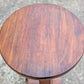 Vintage Antique Old Reclaimed Salvaged SOLID Circular Wood Wooden Lamp Plant End Side Hall Table Stand Shelf