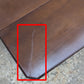 Vintage Antique Reclaimed Salvaged SOLID Cherry Wood Wooden Drop Leaf Gate Leg Gateleg End Accent Side Dining Table