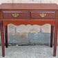 Vintage Antique Old Reclaimed Salvaged SOLID Carved Mahogany Wood Wooden Console Entry Side End Hall Accent Foyer Sofa Lamp Table Stand