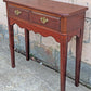 Vintage Antique Old Reclaimed Salvaged SOLID Carved Mahogany Wood Wooden Console Entry Side End Hall Accent Foyer Sofa Lamp Table Stand