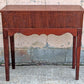 Vintage Antique Old Reclaimed Salvaged SOLID Carved Mahogany Wood Wooden Console Entry Side End Hall Accent Foyer Sofa Lamp Table Stand