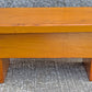 Small Vintage Antique Old Handcrafted Handmade Solid Wood Wooden Table Foot Step Stool Plant Stand Side Accent Chair Seat Garden Bench