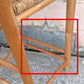 Vintage Antique Old Reclaimed Salvaged Ladderback Reclaimed Salvaged SOLID Wood Wooden Dining Accent Side Rattan Seagrass Chair Seat