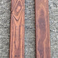 Vintage Antique Old Reclaimed Salvaged SOLID Maple Wood Wooden Queen Size Bed Frames Head Foot Board Rail Slat Set