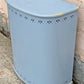 Vintage Old DETECTO BRAND Mid Century Modern Metal Steel Kids Children Laundry Hamper Clothes Clothing Vented Basket Bin