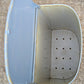 Vintage Old DETECTO BRAND Mid Century Modern Metal Steel Kids Children Laundry Hamper Clothes Clothing Vented Basket Bin