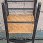 Antique Shaker Style Old Ladderback Reclaimed Salvaged SOLID Hardwood Wood Wooden Dining Accent Side Woven Rattan Chair Seat