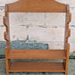 Vintage Antique Old Handmade Handcrafted Reclaimed Salvaged SOLID Wood Wooden Gun Rifle Rack Holder Wall Mounted Hanging Unit Shelf