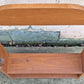 Vintage Antique Old Handmade Handcrafted Reclaimed Salvaged SOLID Wood Wooden Gun Rifle Rack Holder Wall Mounted Hanging Unit Shelf