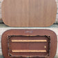Vintage Antique "Hale Company" Old Reclaimed Salvaged SOLID Maple Hard Wood Formica Wooden Dining Room Set Spindleback Arm Armrest Saddle Chairs Table Leaf