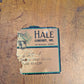 Vintage Antique "Hale Company" Old Reclaimed Salvaged SOLID Maple Hard Wood Formica Wooden Dining Room Set Spindleback Arm Armrest Saddle Chairs Table Leaf