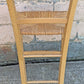 Vintage Antique Old Reclaimed Salvaged SOLID Wood Wooden Dining Accent Side Bar High Rattan Seagrass Chair Seat