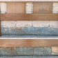 Vintage Antique Old Reclaimed Salvaged SOLID Maple Hardwood Wood Wooden Full Size Bed Frame Set Headboard Footboard