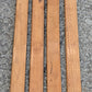 Vintage Antique Old Reclaimed Salvaged SOLID Maple Hardwood Wood Wooden Full Size Bed Frame Set Headboard Footboard