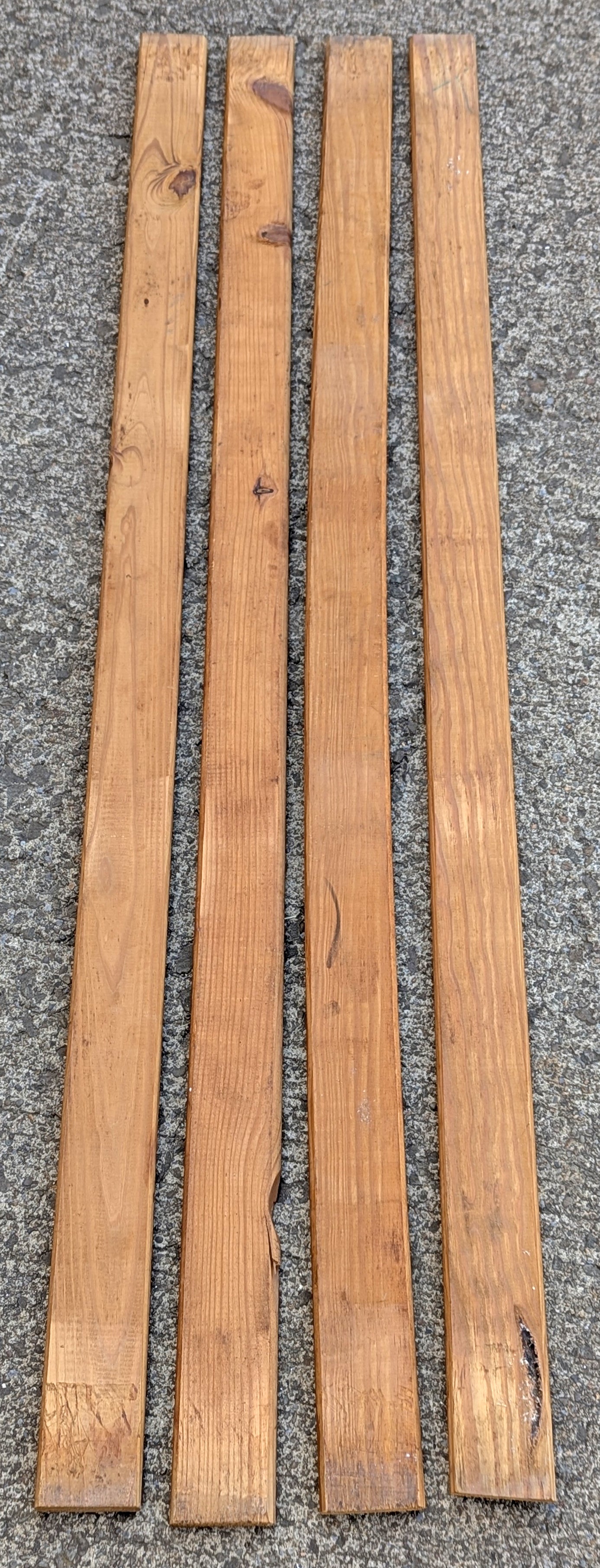 Vintage Antique Old Reclaimed Salvaged SOLID Maple Hardwood Wood Wooden Full Size Bed Frame Set Headboard Footboard