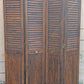 60"x79.5" Set of Vintage SOLID Wood Wooden Interior Bifold Doors Louver Closet Pantry Doors