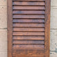 60"x79.5" Set of Vintage SOLID Wood Wooden Interior Bifold Doors Louver Closet Pantry Doors