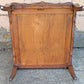 Pair of Vintage Antique Old French Revival Provincial SOLID Wooden Wood & Formica Wooden 2 Tier End Side Accent Lamp Tables Nightstand Shelf