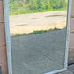 Antique Vintage Old Reclaimed Salvaged Victorian Wood Wooden Hanging Wall Rectangle Distressed Carved Mirror Glass Ornate Decorative