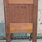Antique Old Vintage Reclaimed Salvaged SOLID Walnut Wood Wooden Corner Bedside End Side Accent Table Nightstand Stand Lamp Plant Shelf