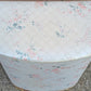 Vintage Antique Old Reclaimed Salvaged Pearl Wick Retro Mid Century Modern Laundry Clothes Clothing Hamper Storage Chest Bin Can