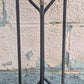 4pc Set Vintage Old Reclaimed Salvaged Solid Iron Steel Fireplace Tools Poker Shovel Tongs Broom Brush Stand Holder Decorative Design