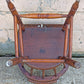Antique Vintage Old Reclaimed Salvaged SOLID Wood Wooden Captain Smoker Pub Barrel Side Dining Accent Desk Arm Chair Armchair Spindle Back