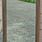 Tall Vintage Old Distressed Wood Wooden Hollywood Regency Gilded Gold Rectangle Rectangular Wall Console Mirror Bedroom Bathroom Glass