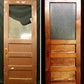42"x95"x1.75" Antique Vintage Old Reclaimed Salvaged SOLID Wood Wooden Entry Door Window NO Glass