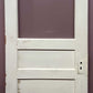30"x77" Antique Vintage Old Reclaimed Salvaged SOLID Wood Wooden Entry Door Window Wavy Glass Lite