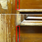 35.5"x93.5"x2" Antique Vintage Old Salvaged Reclaimed Wood Wooden Entry Exterior Door Window Wavy Glass Lite Pane