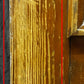 35.5"x93.5"x2" Antique Vintage Old Salvaged Reclaimed Wood Wooden Entry Exterior Door Window Wavy Glass Lite Pane