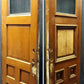 35.5"x93.5"x2" Antique Vintage Old Salvaged Reclaimed Wood Wooden Entry Exterior Door Window Wavy Glass Lite Pane