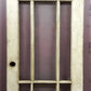 31.5"x79.5"x1.75" Antique Vintage Old Reclaimed Salvaged SOLID Wood Wooden Exterior Entry Door Windows Glass